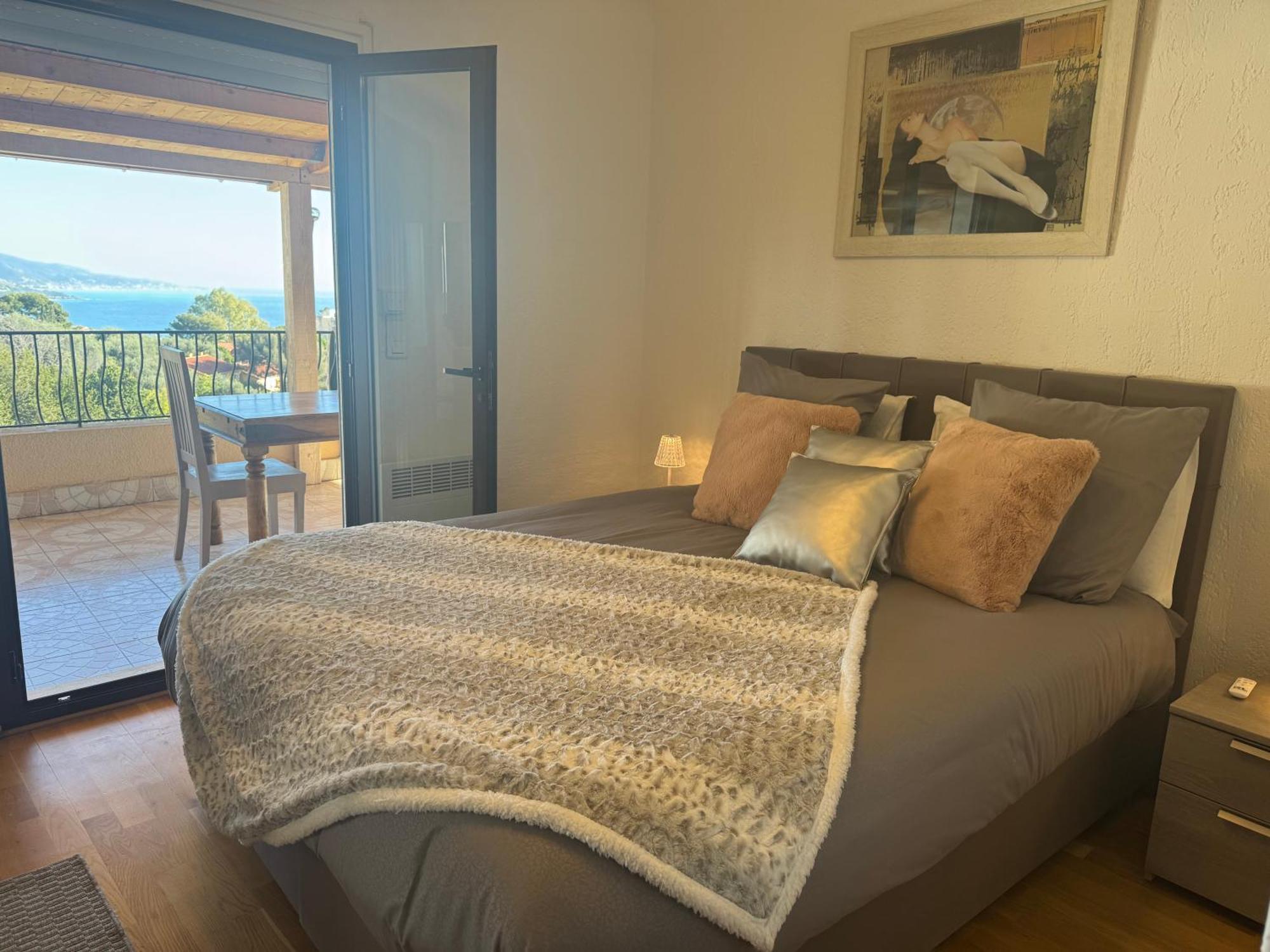Appartement Villa Toit Terrasse Menton Extérieur photo