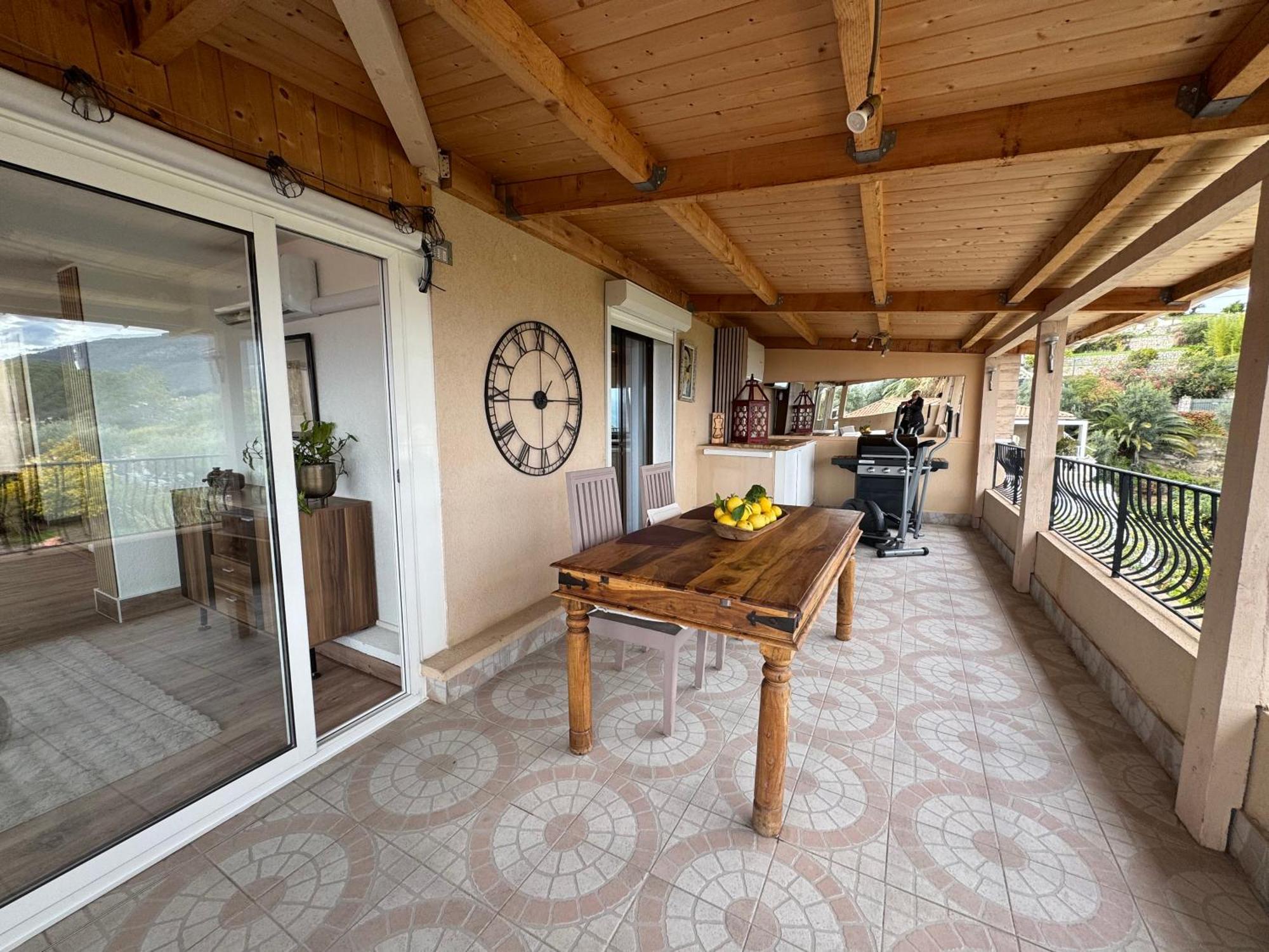 Appartement Villa Toit Terrasse Menton Extérieur photo